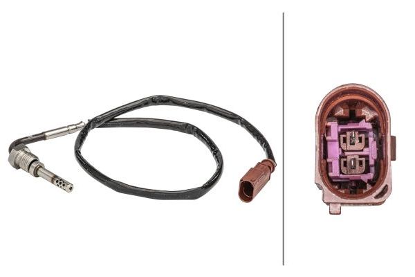 Egzoz Sıcaklık Sensörü  Volkswagen Tiguan (5N1)(11.2007->2011)  HELLA 6PT 358 181-011