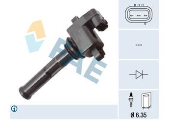 Ateşleme Bobini  FAE 80457  46460582 133849 2503849 2509910 CM14301 CM14-301 HEXEXA14301