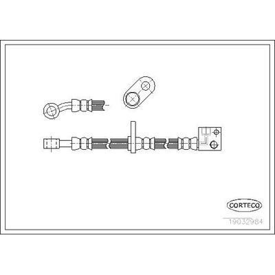 Fren Hortumu Ön Sağ SWAPP 40469