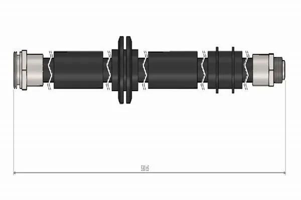 Fren Hortumu Ön Sağ veya Sol Alfa Romeo Brera (177)(2005->)  CAVO C900 323A
