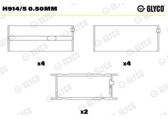 Ana Yatak (0.50)  GLYCO H914/5 0.50mm  H9145050mm 6150300740 615 030 07 40 6150330302 615 033 03 02 6150331001 615 033 10 01 6150336307 615 033 63 07 6160300740 616 030 07 40 6165860203 616 586 02 03 6165860603 616 586 06 03 A6150300740 A 615 030 07 40 A6150330302 A 615 033 03 02 A6150331001 A 615 033 10 01 A6150336307 A 615 033 63 07 A6160300740 A 616 030 07 40 A6165860203 A 616 586 02 03 A6165860603 A 616 586 06 03