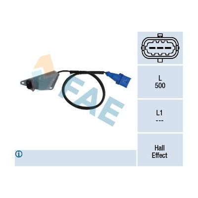 Eksantrik Devir Sensörü  Abarth Stilo (192)(2001->)  FAE 79108