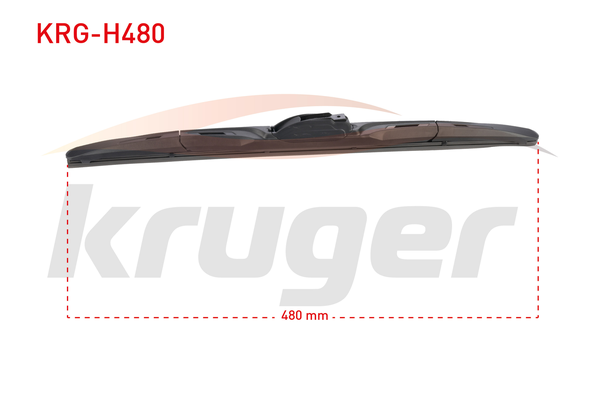 Silecek Süpürgesi Ön Hybrid Tip 480 mm - 19 inç KRUGER H480