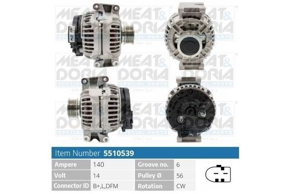 Alternatör  SPAGO ALT1002