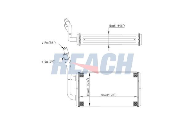 Kalorifer Radyatörü  FASE 11-617-003