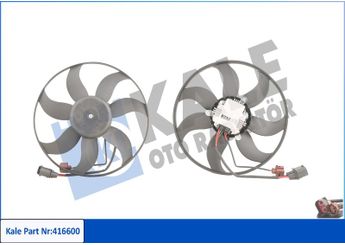 Radyatör Fan ve Motoru  MAGNETI MARELLI 359003900390  1K0959455P 1K0959455EA 1K0959455BC 1K0.959.455P