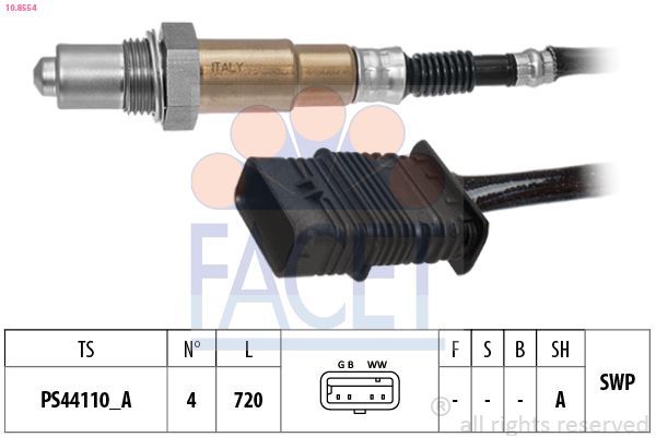 Oksijen (Lambda) Sensörü  BMW ORJINAL 11787589475