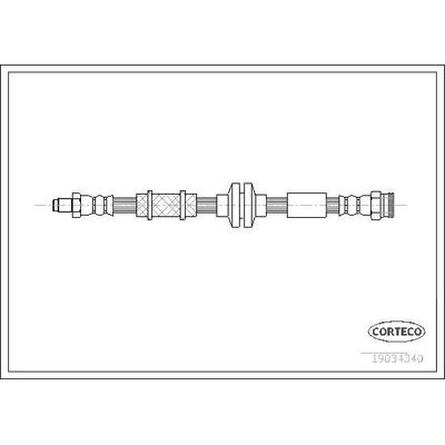 Fren Hortumu Ön Sağ veya Sol MGA 51833