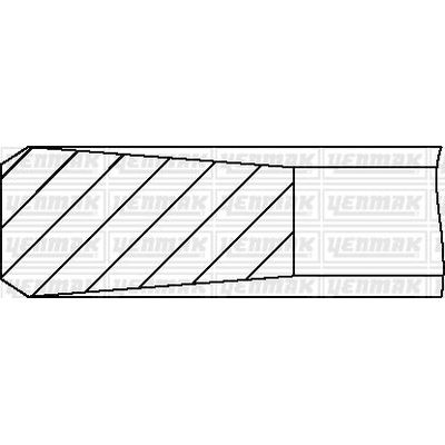 Segman (80.25MM-0.25)  YENMAK 91-09612-025